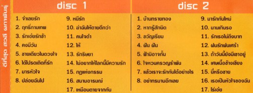 สวลี ผกาพรรณ - เพลงประทับใจ 6 [2cd] VCD1032-WEB2